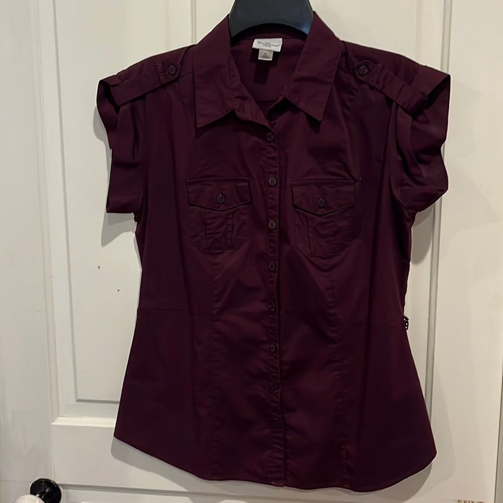 Worthington purple tunic size small